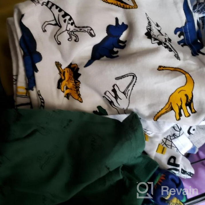 img 1 attached to Comfortable and Cute Boys' Boxer Briefs: Breathable Cotton with Adorable Cartoon Design - Sizes 2T-9T review by Zac Pewitt