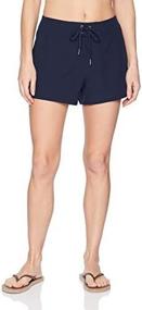 img 1 attached to Nautica Standard Boardshort Adjustable Waistband Women's Clothing : Swimsuits & Cover Ups