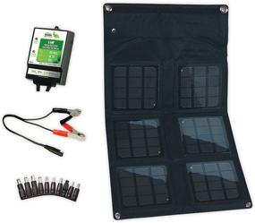 img 1 attached to 🌞 Efficient & Portable Nature Power 18W Monocrystalline Folding Solar Panel with 8Amp Charge Controller