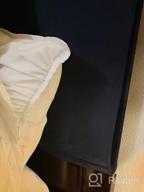картинка 1 прикреплена к отзыву Protect Your Headboard With WOMACO Velvet Slipcover In Dark Gray For Bedroom Decor (Sizes 35"-50") от Corey Ford