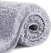 soft, absorbent & non-slip vanzavanzu bathroom rugs - baby lavender (24"x36") logo