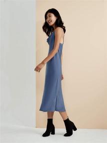 img 2 attached to 👗 24/7 Casual Comfort Spaghetti Strap Dresses for Women by SUPESU