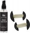 professional shoe stretch spray and mini stretchers set by footmatters - 4 oz logo