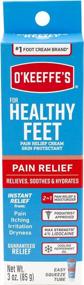 img 4 attached to O'Keeffe'S Healthy Feet Cream For Pain Relief And Skin Protection - 3 Oz. Tube (Single Pack)