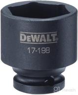 🔧 dewalt dwmt17198b 1/2" drive impact socket 6-point 32mm логотип