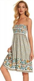 img 2 attached to Get Summer-Ready With CHICGAL'S Chic Boho Floral Print Sundresses And Beach Cover Ups For Women