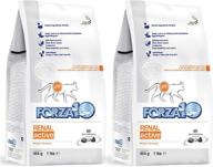 🐟 forza10 renal diet dry cat food: active kidney support for adult cats with heart and kidney issues - wild caught anchovy flavor logo