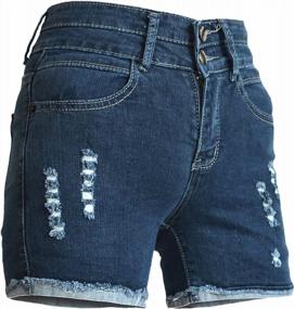 img 1 attached to PHOENISING Women'S Fashion Ripped Hole Jeans Short Pants Sexy Girl Denim Shorts, Size 2-16