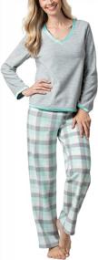 img 4 attached to Cozy Women'S Fleece Pajamas From PajamaGram - Perfect For Snuggling Up