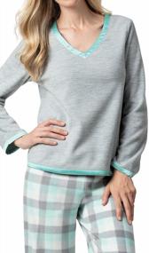 img 2 attached to Cozy Women'S Fleece Pajamas From PajamaGram - Perfect For Snuggling Up