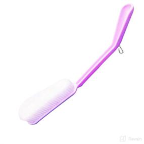 img 4 attached to Scrubber Non Slip Handled Bathroom Women（Pink）