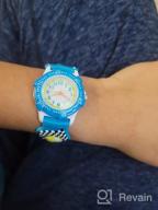 img 1 attached to 👦 Waterproof Kids Watch for Boys Girls: Digital Analog Wrist Toddler Watch with Cute Cartoon Band - 3D Silicone, Ages 3-10 review by Jason Yancy