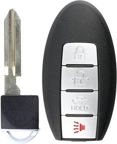 img 1 attached to 🔑 Fusedauto Replacement Smart Key Keyless Entry Remote for 2007-2012 Nissan Altima and 2009-2012 Maxima - New kr55wk48903 (Includes Transponder)