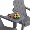 connect and relax with serwall adirondack chair side table - perfect for outdoor living! logo