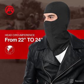 img 3 attached to AUSFLUG Balaclava Breathable Cycling Motorcycle Motorcycle & Powersports for Protective Gear