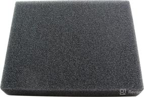 img 1 attached to Uni Filter BF-3 8x10x2-Inch 30 PPI Coarse Foam / Skid Plate in Black