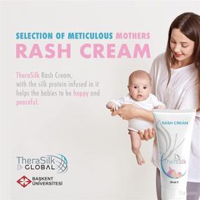 img 3 attached to TheraSilk Best Diaper Baby Rash Cream 50 ml - Silk Protein for Effective Relief
