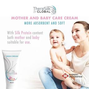 img 1 attached to TheraSilk Best Diaper Baby Rash Cream 50 ml - Silk Protein for Effective Relief