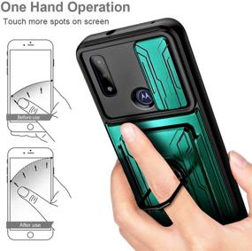 img 3 attached to NZND Case For Motorola Moto G Pure With Tempered Glass Screen Protector (Maximum Coverage) Car Electronics & Accessories