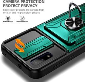 img 2 attached to NZND Case For Motorola Moto G Pure With Tempered Glass Screen Protector (Maximum Coverage) Car Electronics & Accessories