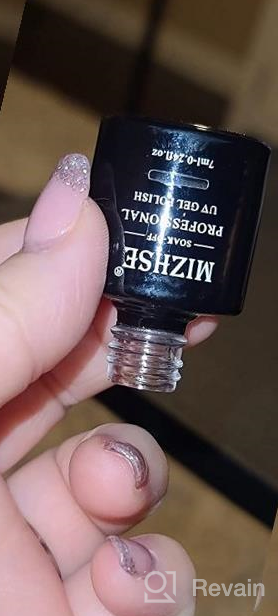 img 1 attached to Sparkling 12Pc Set Of MIZHSE Reflective Jelly Glitter Gel Nail Polish, Perfect For Flashy Disco Events And Home Manicures, Translucent Soak-Off Formula For Compatibility With UV And LED Lamps - 7Ml review by Todd Hauff