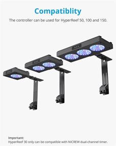 img 1 attached to 🐠 Enhance Your HyperReef Aquarium with NICREW HyperReef Light Controller: LED Light Timer for HyperReef 50,100,150