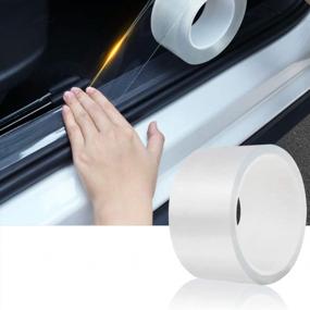 img 4 attached to Protect Your Car With TYLife Clear Car Door Edge Guard – Anti-Collision Scratch Cover For Ultimate Protection