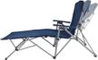redcamp ultra-comfortable portable reclining camping chair with adjustable backrest and storage bag - ideal for outdoor, beach, backyard, office use with 350lbs weight capacity logo