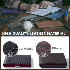 img 1 attached to Mutural Premium Leather Accessories: Elevate Your Style with Minimalist Wallets, Card Cases & Money Organizers