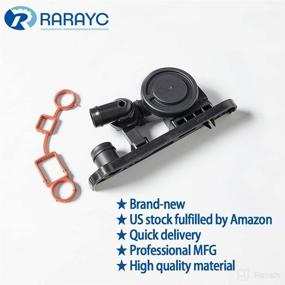 img 1 attached to 🔧 PCV Crankcase Vent Valve Kit: Replacement for 2005-2006 VW Jetta Passat Audi A3 A4 Quattro 2.0T FSI - Including Gasket & Hose