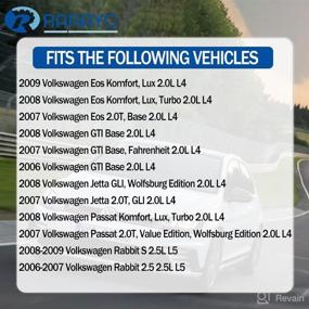 img 2 attached to 🔧 PCV Crankcase Vent Valve Kit: Replacement for 2005-2006 VW Jetta Passat Audi A3 A4 Quattro 2.0T FSI - Including Gasket & Hose