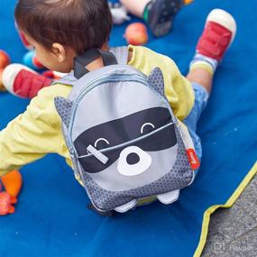 img 3 attached to 🦝 Diono Raccoon Kids Mini Backpack Leash & Harness - Child Safety, Comfortable Shoulder Straps for Toddlers