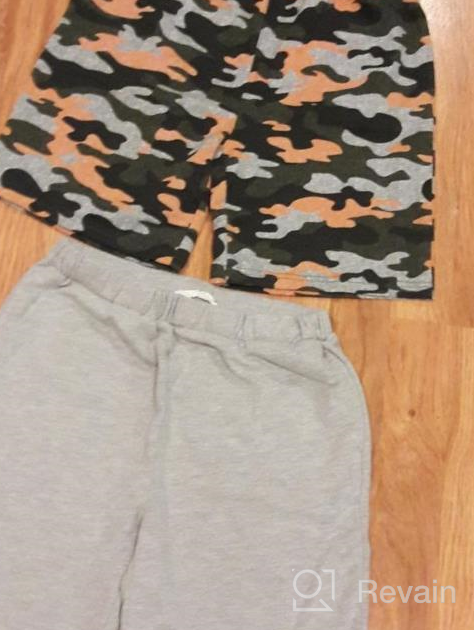 img 1 attached to 🩳 Boys' Camouflage Heather Lightweight Shorts by Kid Nation review by Tom Bennett