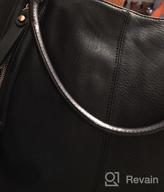 img 1 attached to Plambag Women Tote Bag Handbags Hobo Shoulder Bag Faux Leather Purse review by Marcus Block