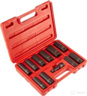 🔧 sunex 2611 1/2-inch drive ultra-slim wall deep impact socket set логотип