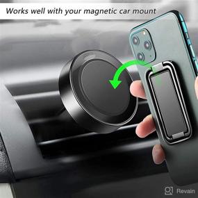 img 2 attached to LFHH Retractable Magnetic Ultra Thin Cellphone Car Electronics & Accessories