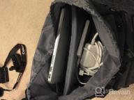 img 1 attached to Travel In Style With Evecase Canvas Backpack For DSLR Camera And Laptop/Tablet review by Jason Connolly