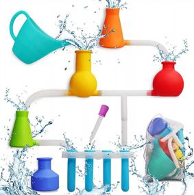 img 4 attached to STEM-Inspired LiKee Kids Bath Toys - Fun Science Lab Play For Toddlers And Kids Ages 2-8!