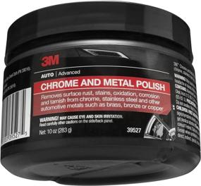img 3 attached to 3M Chrome and Metal Polish, 10 oz , Pink - Ultimate Shine and Protection for Chrome and Metal