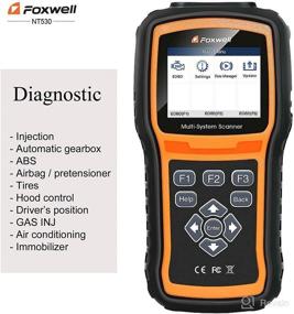 img 4 attached to Мультисистемный диагностический сканер FOXWELL NT530