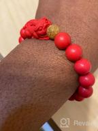 img 1 attached to 💰 Feng Shui Red Bead Bracelet with Pi Xiu Charm for Prosperity and Wealth Attraction - Perfect for Men and Women review by Jason Elliss