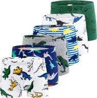 🦕 booph briefs dinosaur toddler underwear: boys' clothing made fun! логотип