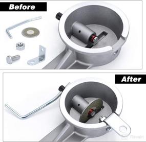 img 1 attached to 🔥 PQY 66785 Manual Piston Ring Filer: Efficient Carbide Grinding for Precision Results