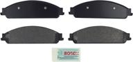 🔵 bosch be1070 blue disc brake pad set - front: ultimate braking efficiency for superior front-end performance логотип