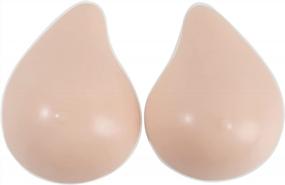 img 4 attached to Irregularity Meets Comfort: Vollence Silicone Breast Forms For Mastectomy Prosthesis