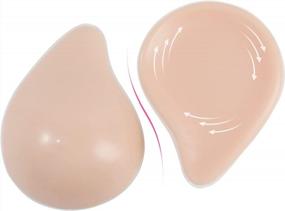 img 2 attached to Irregularity Meets Comfort: Vollence Silicone Breast Forms For Mastectomy Prosthesis