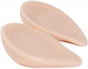 img 1 attached to Irregularity Meets Comfort: Vollence Silicone Breast Forms For Mastectomy Prosthesis