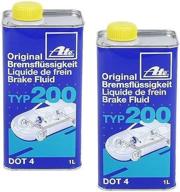 🔝 high performance set of 2 brake fluid dot4typ200 by ate: superior quality for smooth braking логотип