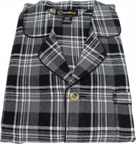 img 1 attached to Casual Trends Classical Sleepwear Flannel Men's Clothing for Sleep & Lounge