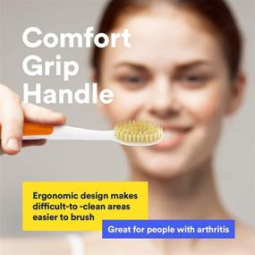 img 2 attached to Plotkas Mouthwatchers Antimicrobial Bristle Toothbrush Oral Care ~ Toothbrushes & Accessories